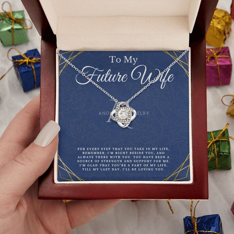To My Future Wife - Love Knot Necklace