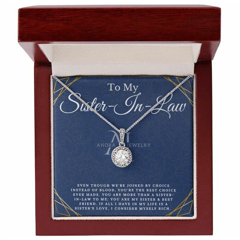 To My Sister-In-Law - Eternal Hope Necklace