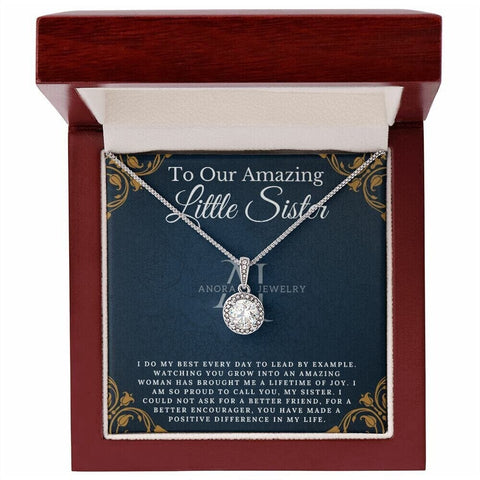 To Our Amazing Little Sister - Eternal Hope Necklace
