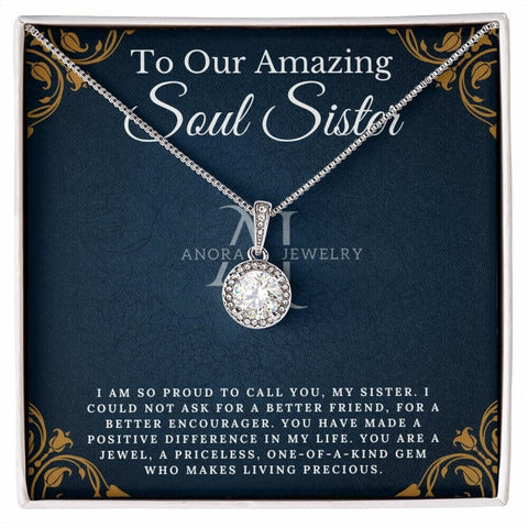 To Our Amazing Soul Sister - Eternal Hope Necklace