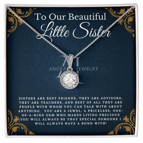 To Our Beautiful Little Sister - Eternal Hope Necklace