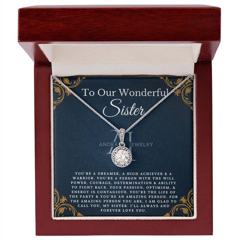 To Our Wonderful Sister - Eternal Hope Necklace