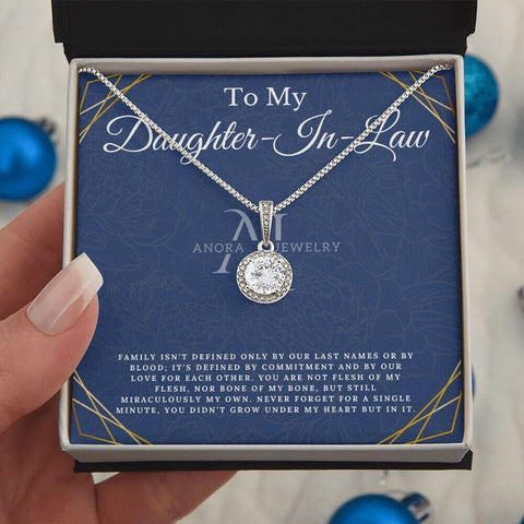 To My Daughter-In-Law - Eternal Hope Necklace