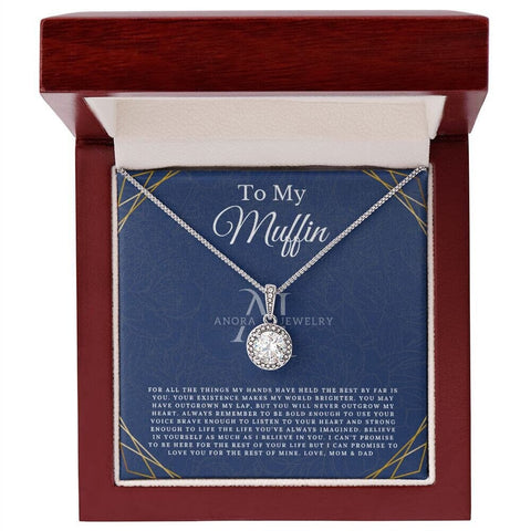 To My Muffin - From Mom & Dad - Eternal Hope Necklace