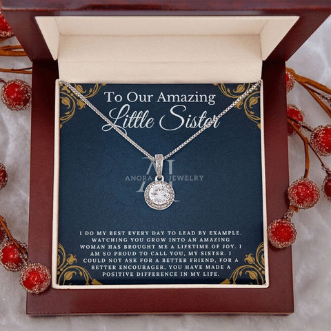 To Our Amazing Little Sister - Eternal Hope Necklace