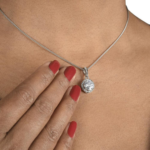 To My Daughter - From Mom - Eternal Hope Necklace