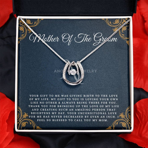 Mother Of The Groom - Lucky Horseshoe Necklace