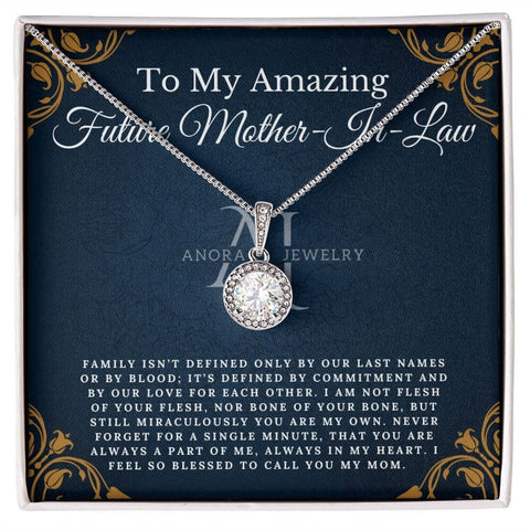 To My Amazing Future Mother-In-Law - Eternal Hope Necklace