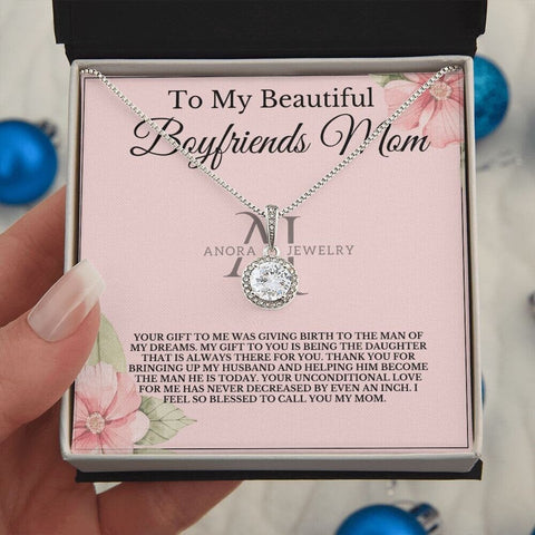 To My Beautiful Boyfriend's Mom - Eternal Hope Necklace