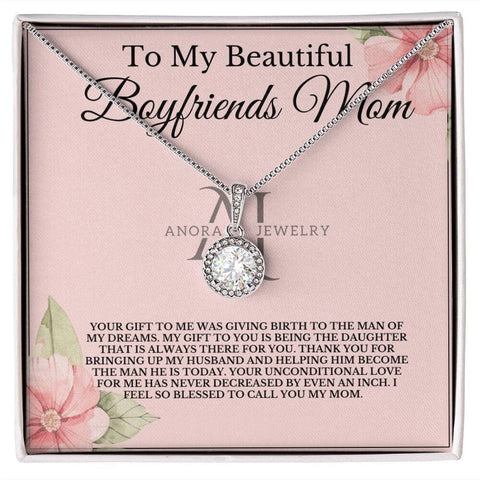 To My Beautiful Boyfriend's Mom - Eternal Hope Necklace