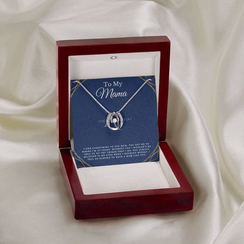 To My Mama - Lucky Horseshoe Necklace