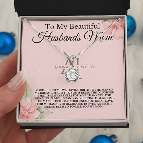 To My Beautiful Husbands Mom - Eternal Hope Necklace