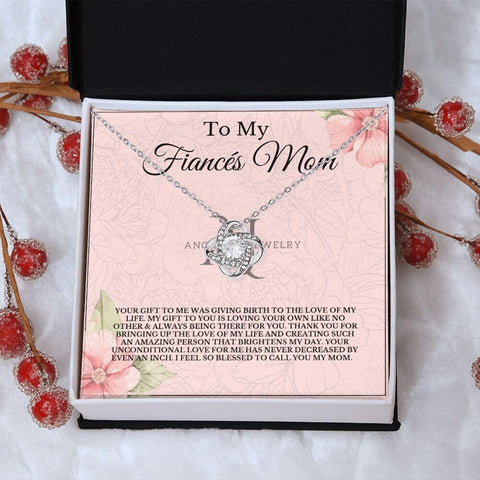 To My Fiancé's Mom - Love Knot Necklace