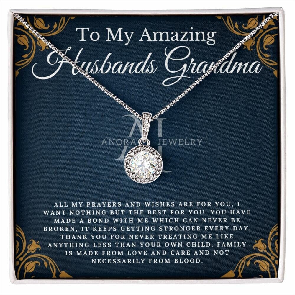 To My Amazing Husband's Grandma - Eternal Hope Necklace