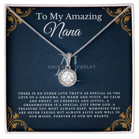 To My Amazing Nana - Eternal Hope Necklace