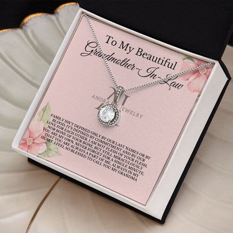 To My Beautiful Grandmother-In-Law - Eternal Hope Necklace