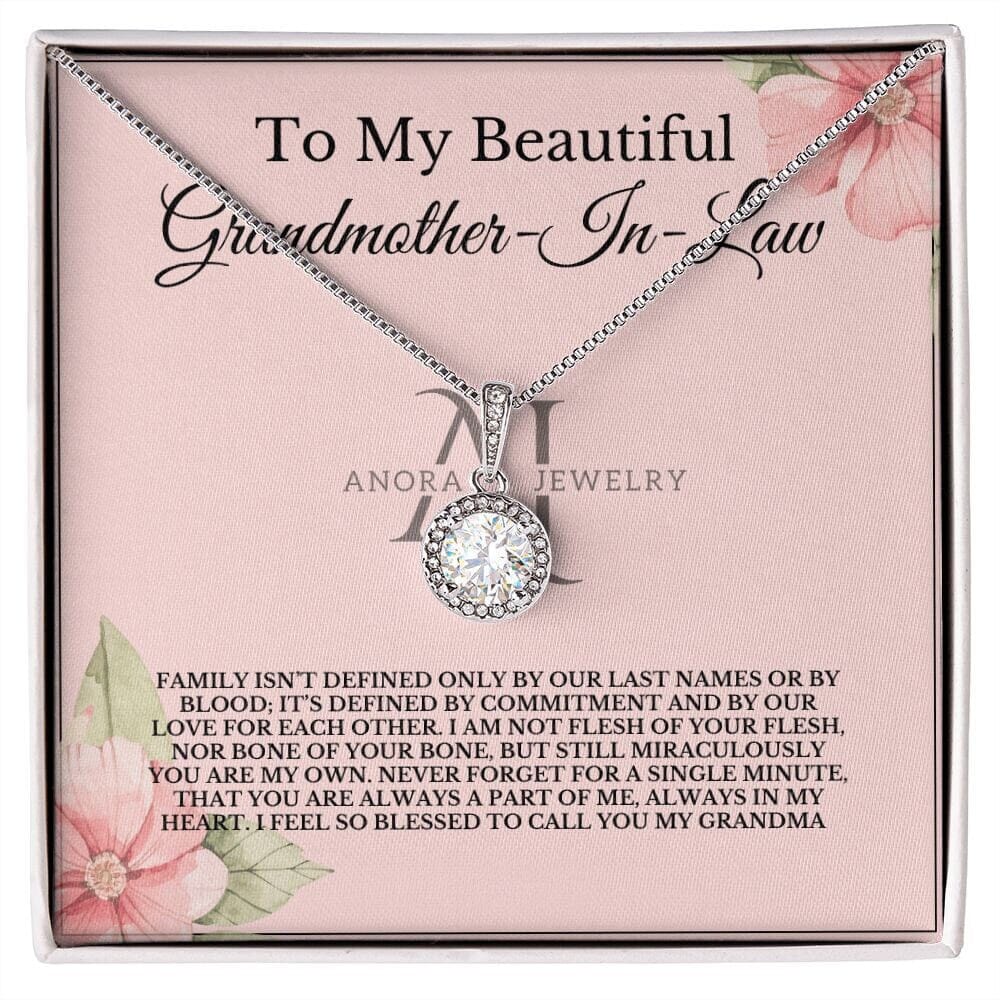 To My Beautiful Grandmother-In-Law - Eternal Hope Necklace